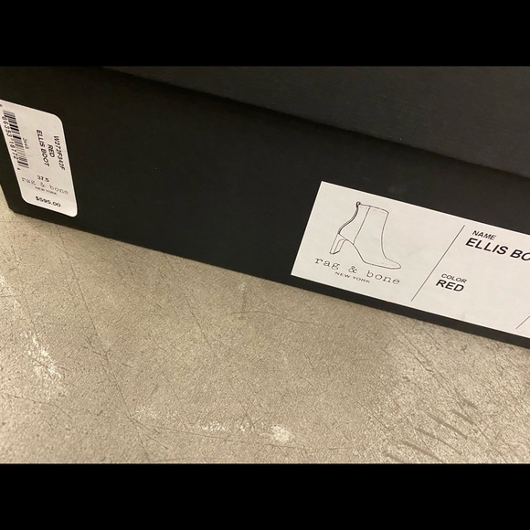 Rag & Bone Ellis Boot Red - Picture 5 of 5